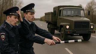 картинка: Полиция пожалела, что остановила старый грузовик — через час из него вышел генерал.