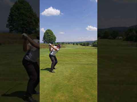 DRIVER SWING SLOW MOTION / GOLF #shorts