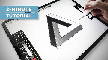 How to Draw the IMPOSSIBLE TRIANGLE [Tutorial]