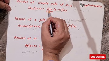 cauchy s Residue theorem question for simple and double pole||Complex analysis||Sgoyalmathematics