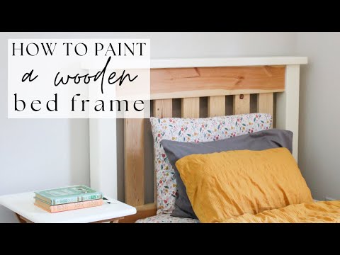 वीडियो: क्या आप बेड फ्रेम पेंट कर सकते हैं?