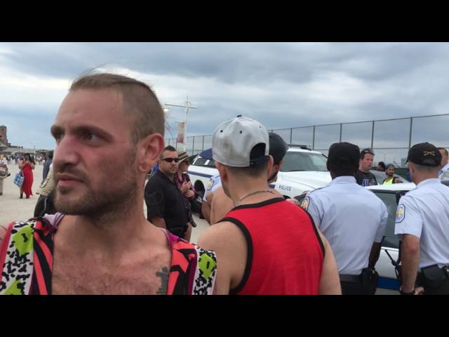 Topless Adult Beach - Help Me!â€ Naked Gay Man Arrested On Queens Beach For Dropped ...