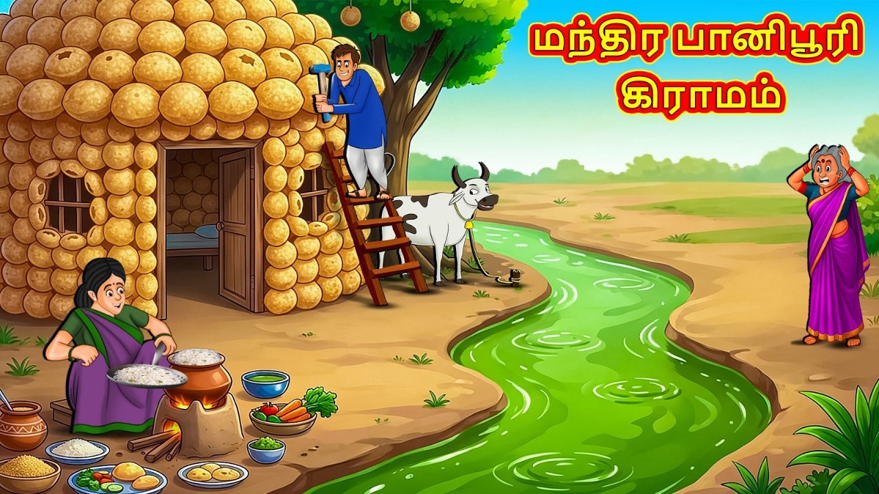 மந்திர பானிபூரி கிராமம் | New Tamil Stories | தமிழ் கதைகள் | Tamil Kathai |Stories Tamil