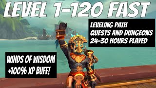 Level 1-120 Fast In Wow Bfa Patch 8.3 With 100% Increased Experience