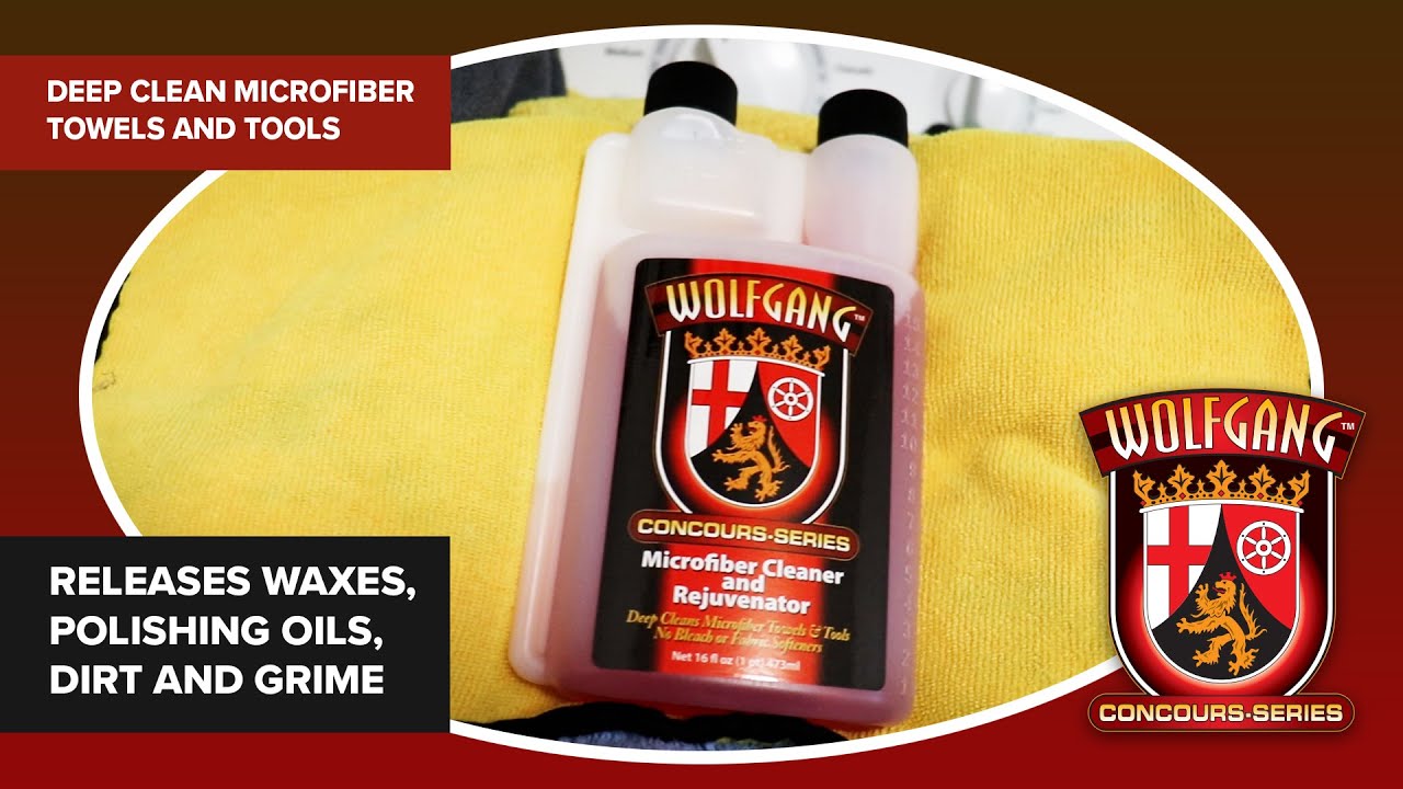 Wolfgang Concours Series Microfiber Cleaner and Rejuvenator