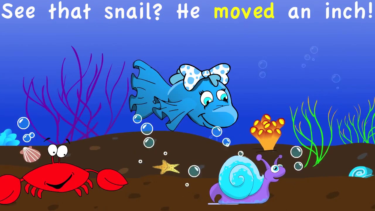 Little Fish Songs for Kids With Lyrics Learning English The Adventures
