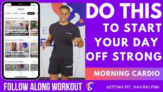 Morning Jump Rope Workout (10 MIN) - Do this to start your day like a champion