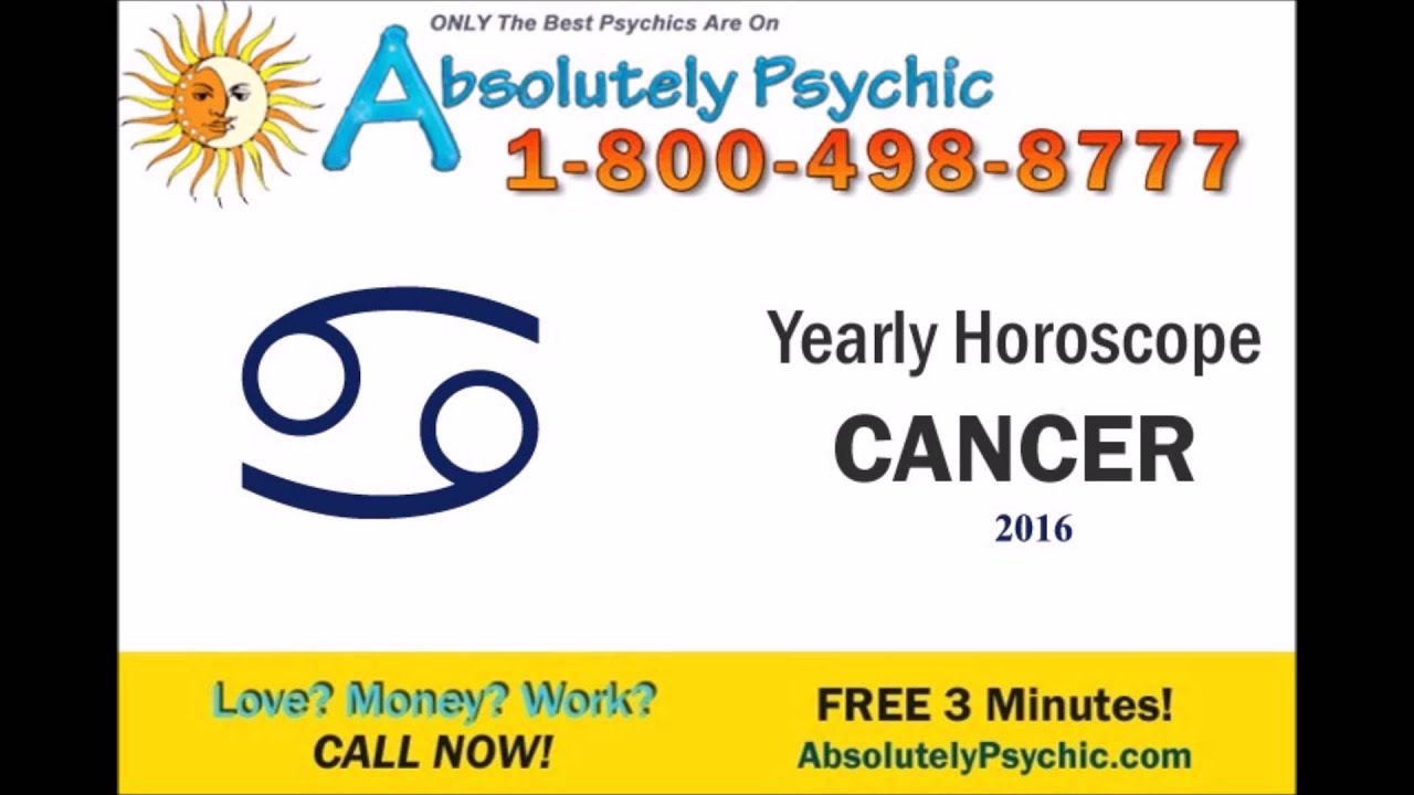 Cancer 2016 Horoscope YouTube