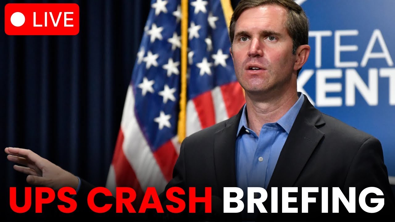🔴 LIVE: Kentucky Governor Andy Beshear Holds Media Briefing After UPS ...