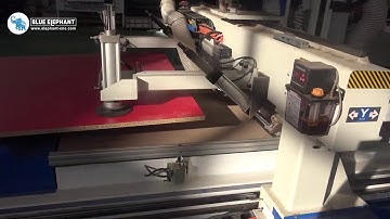 Blue Elephant CNC Auto loading and unloading machine working in factory