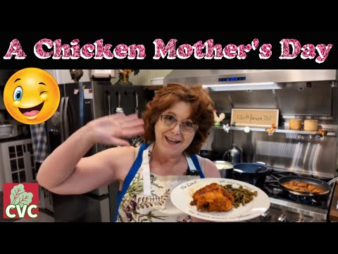 Mother's Day Chicken Tenders, Potatoes and Green Beans live! Cooking Like our Mamas did!