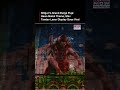 Shiv Tandav Comes Alive Through Laser Show At Hawa Mahal-Themed Durga Puja In Siliguri #shorts