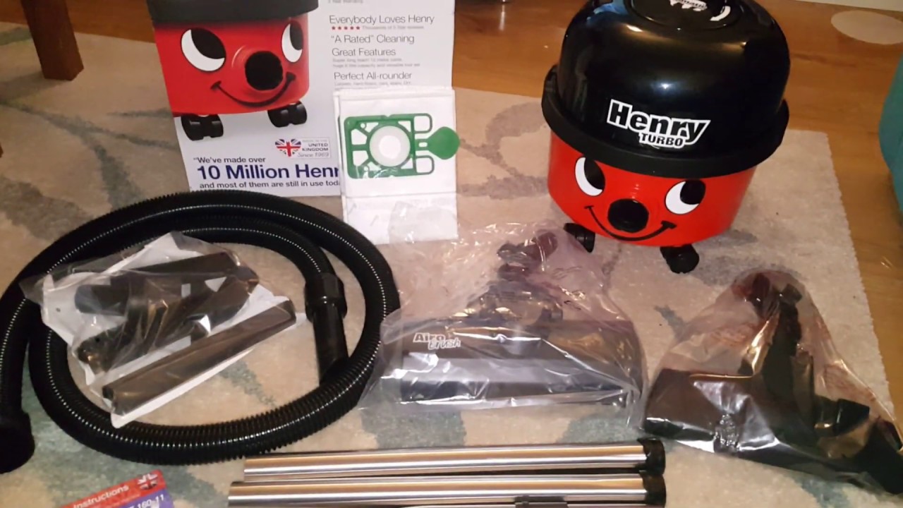 Numatic henry hvt 160 unboxing and 
