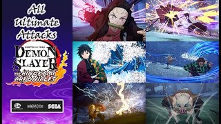 Demon Slayer -Kimetsu no Yaiba- The Hinokami Chronicles - All Ultimate Animation