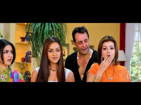 Sanjay Dutt ने फोड़ दिया तीनों दोस्तों की आशिकी का भांडा😂Shaadi No 1 का जबरदस्त Comedy Scene
