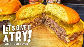 Green Chile Smash Burgers with Josh Hunt! | Let's Give it a Try | Blackstone Griddles