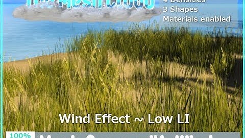 Second Life Animated Mesh Grass