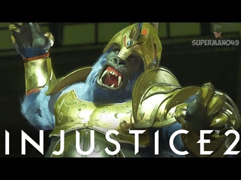 dragon ball fighterz combos gohan THE NEW AND IMPROVED GORILLA GRODD! - Injustice 2