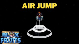 How To Get Air Jump Sky Jump Ability Roblox Blox Fruits