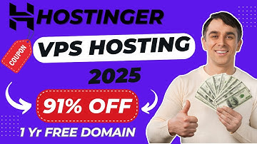 🔥 Hostinger Coupon Code 2025 – Get 91% OFF on VPS Hosting + Free Domain! ⚡ LIMITED TIME OFFER!