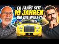 10 JAHRE Roadtrip und fast 1 MILLIONEN Kilometer! Dieser Mann lebt im Rolls Royce! Hamid Mossadegh