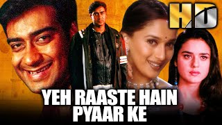 Yeh Raaste Hain Pyaar Ke (HD) -Ajay Devgan's superhit action romantic movie. Madhuri Dixit, Preity Zinta