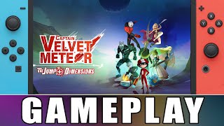 Captain Velvet Meteor The Jump+ Dimensions - Nintendo Switch Gameplay