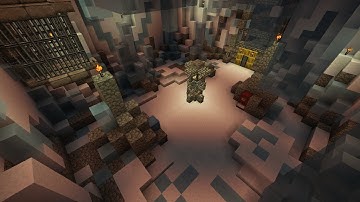 Ice Dungeon! - Minecraft Wither Challenge Game Wave 2