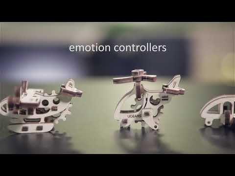 Сборные модели Трибики и Фиджеты от UGEARS