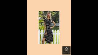 ⚡Buy Romantic Polka Dot Chiffon Midi Dress exclusively at LeStyleParfait.com 👈
