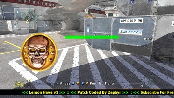 Mw2 Lemon Haze v1 | Tu6 | Unlock All + Infections