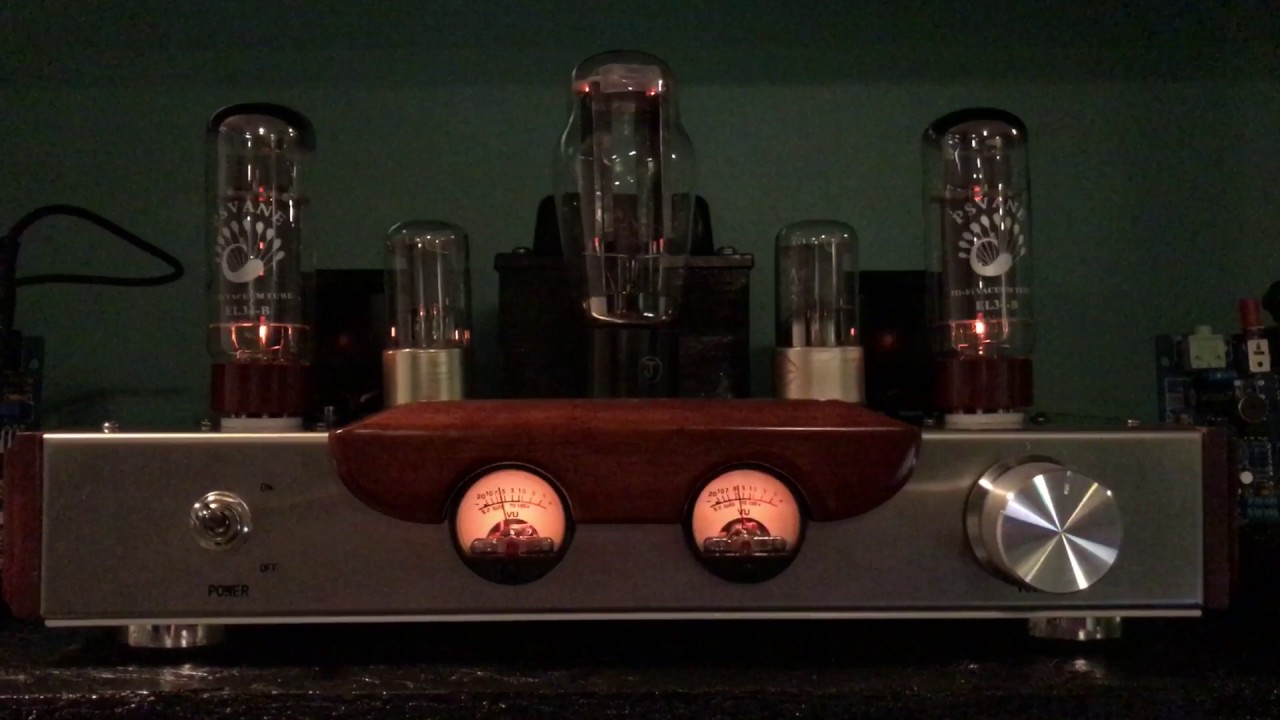 My Chinese EL34 amplifier. YouTube