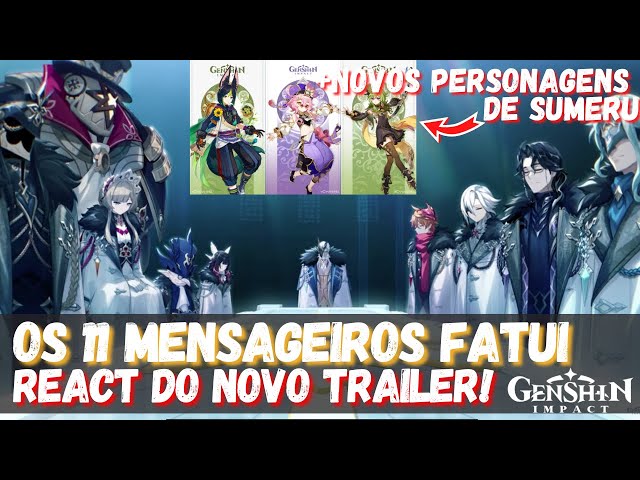 Genshin Impact revela novidades de Sumeru, novos personagens e trailer dos  Fatui