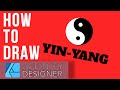 Affinity Designer for Beginners  How to Draw a Yin Yang Symbol