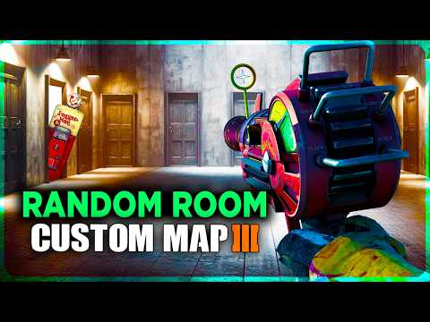 Cada Puerta es RANDOM!😱​ Black Ops 3 Zombies Custom Map