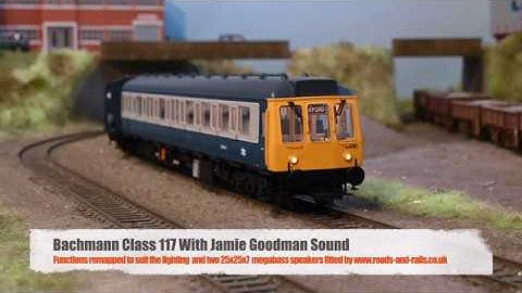 Bachmann 117 DMU With Jamie Goodman DCC Sound And Two Megabass Speakers