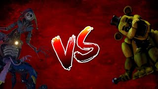 The Prototype (Poppy Playtime) VS Golden Freddy (FNAF): Who wins this battle 😱🔥