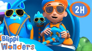 Fun in the Sun | Blippi Wonders | Moonbug Kids  Play and Learn