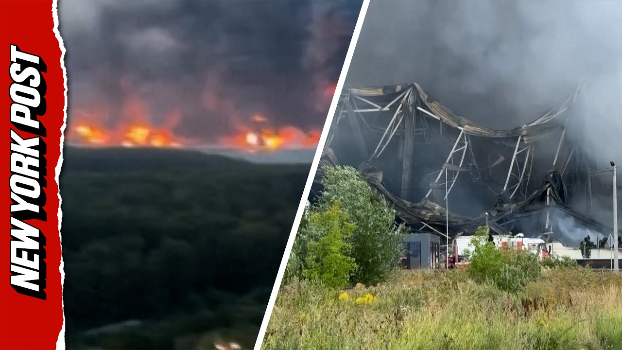 Ukraine UNLEASHES Hundreds of Drones Across Russia