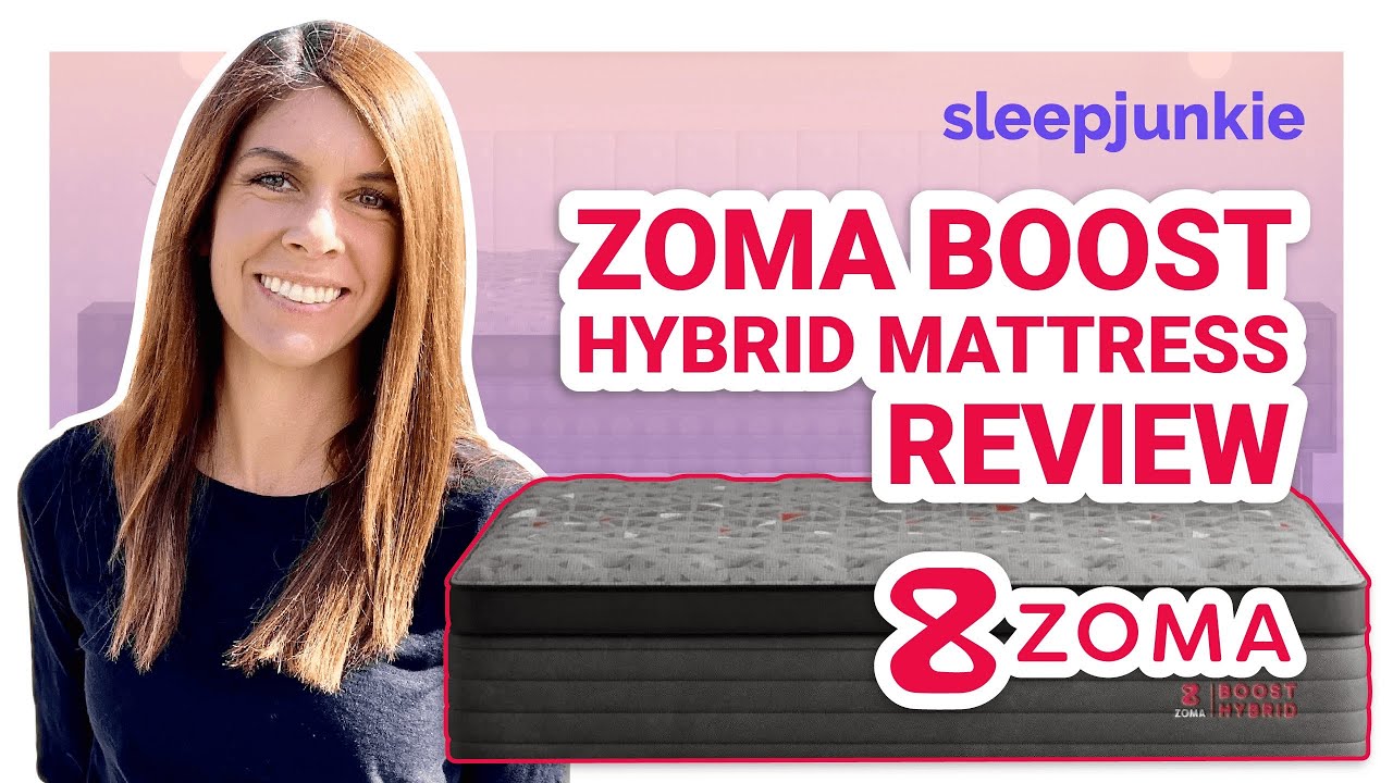 Zoma Boost Hybrid Mattress Review Best 15" Pillow Top Mattress