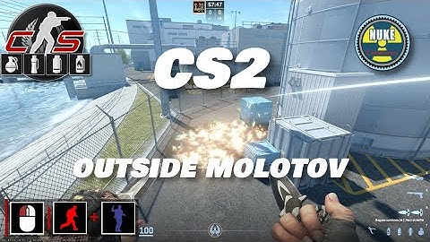 CS2 - Molotov Nuke CT Spawn to Outside (anti rush)