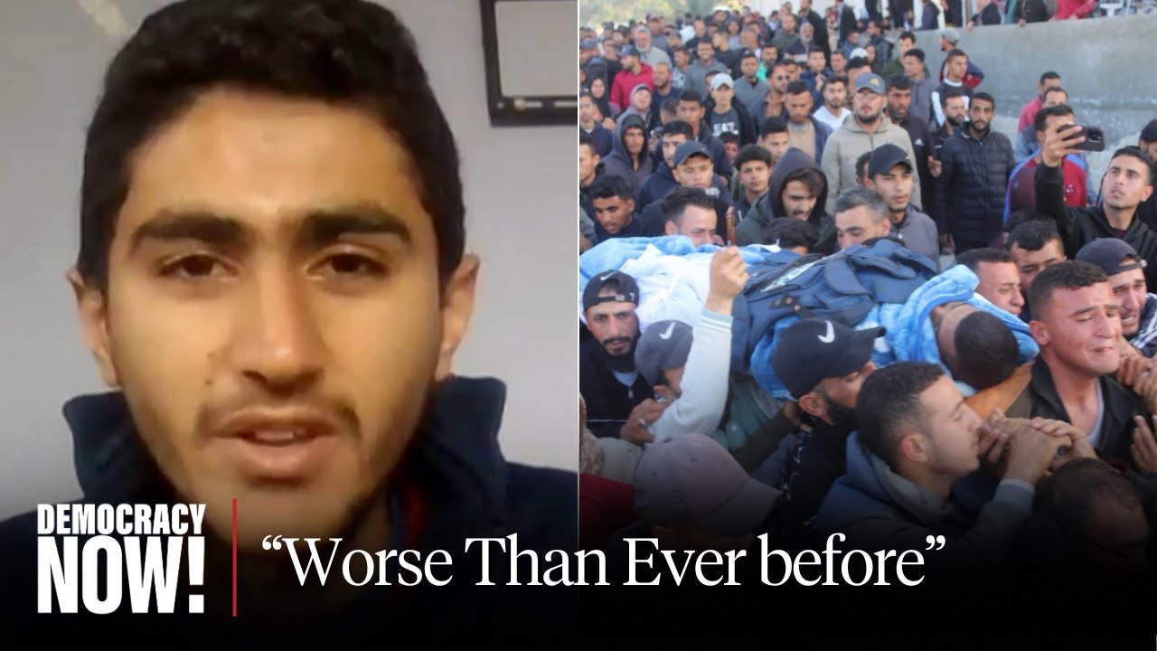 "Unending Misery": Journalist Abubaker Abed Reports from Gaza as Israel Weighs Broader Invasion