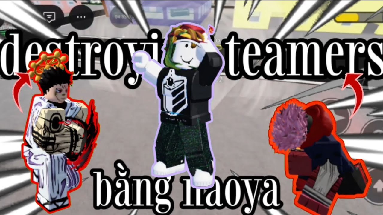 Tôi dùng naoya để destroying teamers và khiến bọn chúng rage quit 😂!