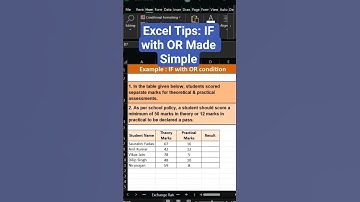 Excel Tips: IF with OR Made Simple