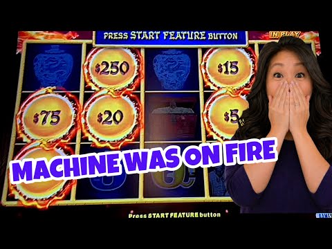 My best winning session playing Golden Century Dragon Link onboard #carnivalcruise