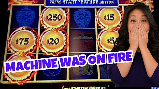 My best winning session playing Golden Century Dragon Link onboard  #carnivalcruise 