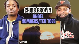 TRE-TV REACTS TO -  Chris Brown - Angel Numbers / Ten Toes (Official Video)