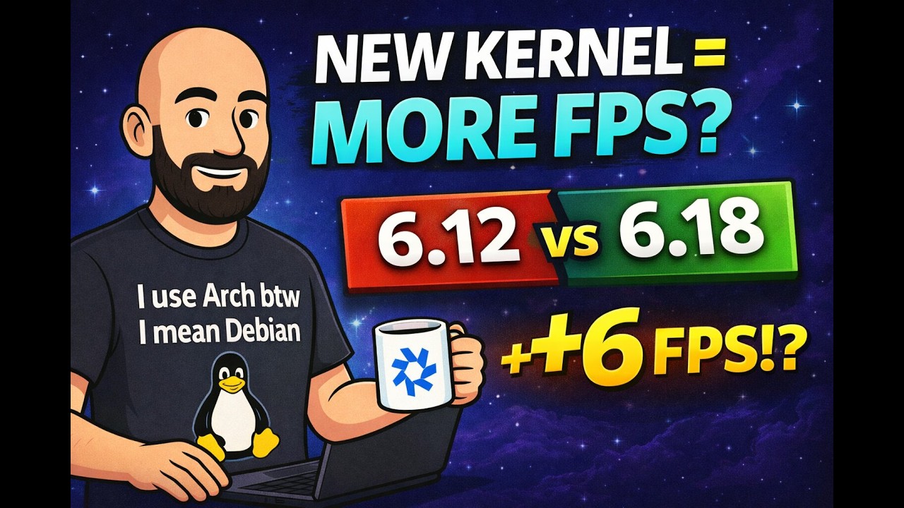 Does a New Linux Kernel Improve Gaming? Real Benchmark Results - YouTube