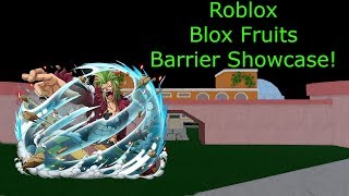 I UNLOCKED THE BARRIER FRUIT! *Showcase* Roblox Blox Fruits - BiliBili