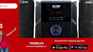 Alitop Subwoofer, Supports Bluetooth, Fm Radio, Usb, Bar Speaker - Sp 6588 Ad